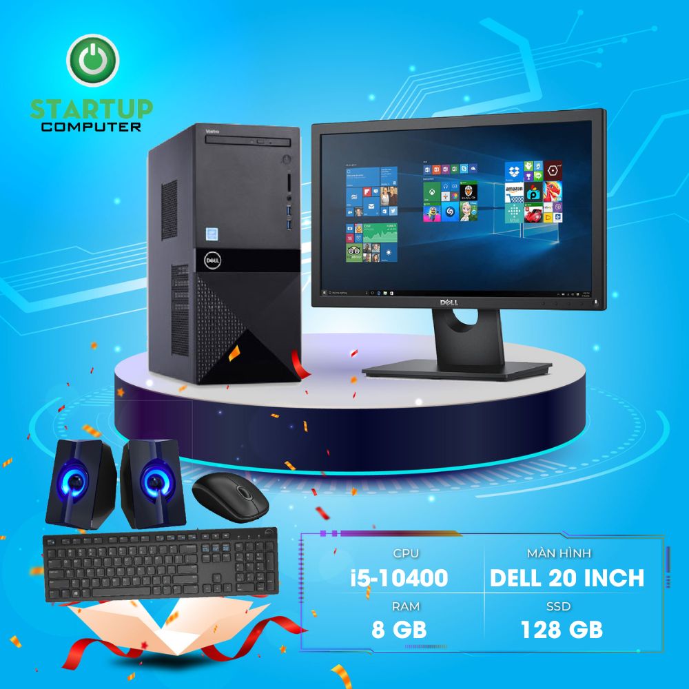 MÁY TÍNH ĐỒNG BỘ DELL CHÍNH HÃNG – DELL 1200 CORE i5 10400