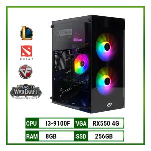 Start Gaming 03 - i3 10100F/Ram 8GB/SSD 256GB/RX550 4GB