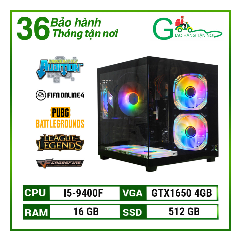Start Gaming 06 - i5 9400F/ram 16GB/SSD 512GB/GTX1650 4GB