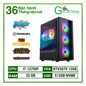 Start Gaming 19 – i7 12700F/ram 32GB/SSD 512GB/RTX5070 12GB