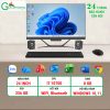 Máy tính để bàn All in One LCD 24 inch/i7 10700/ram 8G/SSD 256GB/Đen