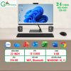Máy tính để bàn All in One LCD 22 inch/i5 12400/ram 8G/SSD 256GB/Đen