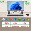 Máy tính để bàn All in One LCD 24 inch/i5 8400/ram 8G/SSD 256GB/Đen
